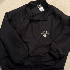 New Balance windbreaker half zip crewneck